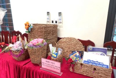 ĐỀ TÀI: “MỘT SỐ SẢN PHẨM LÀM TỪ BÈO TÂY” – TRƯỜNG THCS KHÁNH THƯỢNG  – PHƯỜNG YÊN THẮNG – THAM GIA CUỘC THI “HỌC SINH PHỔ THÔNG VỚI Ý TƯỞNG KHỞI NGHIỆP”..